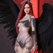 Yumo Red-Hair Silicone Doll – Jieman Luxury Series | Customizable Features |39″- 49″ Sizes | Realistic & SafeAdult Doll